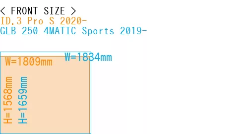#ID.3 Pro S 2020- + GLB 250 4MATIC Sports 2019-